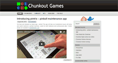 Desktop Screenshot of chunkout.com